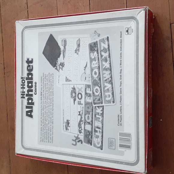 Golden Hi-Ho! Alphabet Game vintage complete Rare - Picture 2 of 7